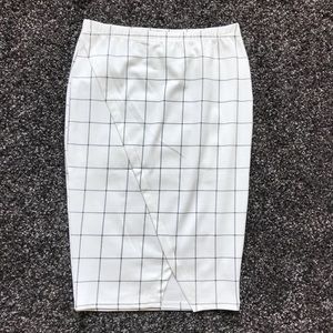 Summery Jules & Leopold white a-line skirt - XS